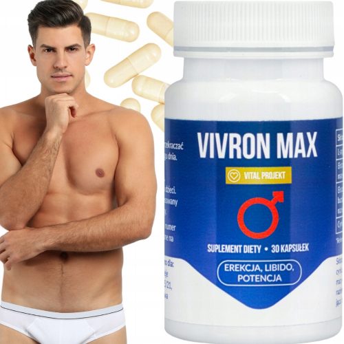 Vivron Max Kapsule za Potenciju i Snažniju Erekciju - 30 Kapsula