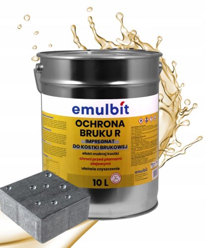 EMULBIT OCHRANA KAMENIH PLOČA R | IMPREGNACIJA ZA ZAŠTITU OPLOČNIKA | 10 L