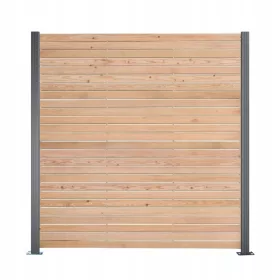 Ogradni panel - MEGA HOLZ ograda raspona 191 x 180 cm drvo