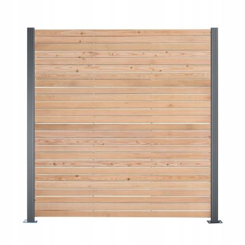 Ogradni panel - MEGA HOLZ ograda raspona 191 x 180 cm drvo