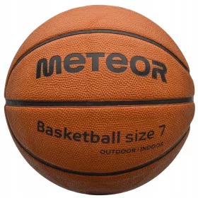   Meteor Košarkaška Lopta Br. 7 Smeđa Cellular 100% Materijal