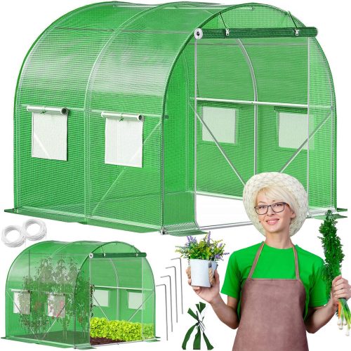 Garden Greenhouse Tunnel Premium UV-4 4m² 200x200x200cm