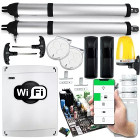 Siguran pogon za dvokrilna vrata 25 W 24 V