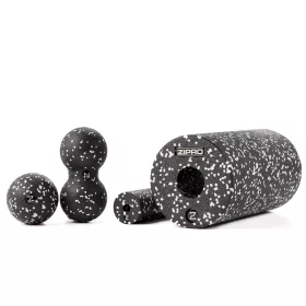    Yoga Roller masažni set Peanut Massage Roller EPP lopta 4u1 Zipro