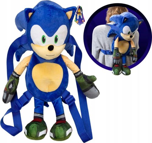 PLIŠANA MASKOTA RUKSAK SONIC PRIME