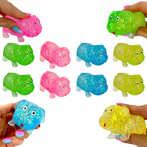 GNIOTEK SLIME PUG ANTI-STRES RASTEZLJIV SENZORIČKI PRANK ŠALA BOJA