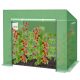 Plastenik za rajčice GardenLine 200x80x170/148 cm zelena