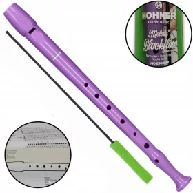   HOHNER 9508 MALVE - LAVANDA SOPRAN FLAUTA ZA FLAUTU + FIKU MIKU TUTORIAL