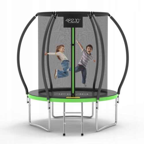 Trampolin za djecu s unutarnjom vrtom mrežom 4FIZJO Premium 183 cm 6FT