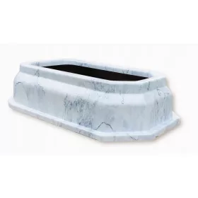    Dječji plastični nadgrobni spomenik, nadgrobni poklopac, boja MRAMORA, mali