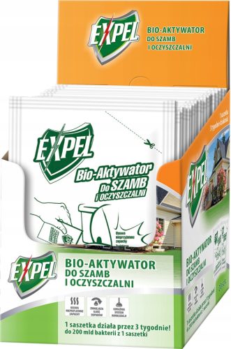 EKSPEL BIOAKTIVATOR ZA SEPTIČKE JAME I POSTROJENJA ZA PROČIŠĆAVANJE OTPADNIH VODA 20 x 25g