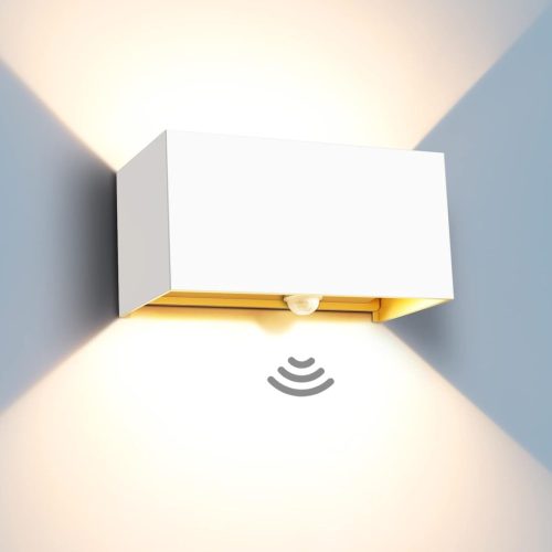 Kingwen vanjska LED svjetiljka sa senzorom pokreta 20 W, 3000K bijela