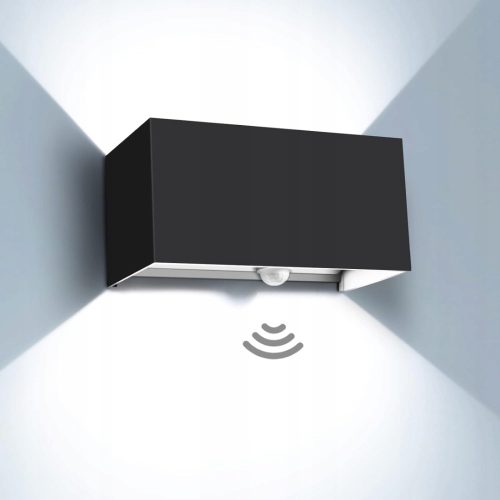 Vrtna zidna lampa sa senzorom pokreta Kingwen 20 W LED, hladno bijela 6000 K