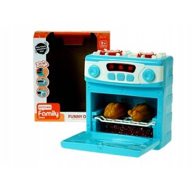 Dječja mini pećnica na baterije s zvukom; 21x10x18 cm