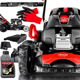    Benzinska kosilica Venom kapaciteta 202 cm³ košara 62 l, širina reza 56 cm + 2 ostala proizvoda