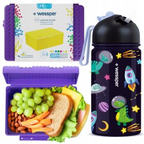 Set Wessper za djecu ActiveMax Kids 410ml + posuda za ručak