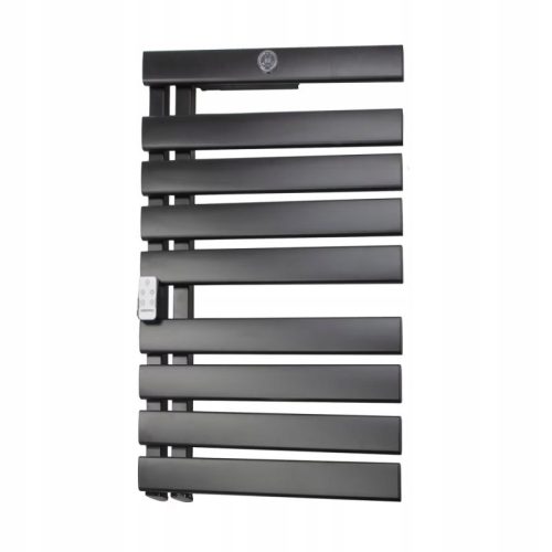 Električni aluminijski kupaonski radijator Daewoo LESSI 425W crni mat