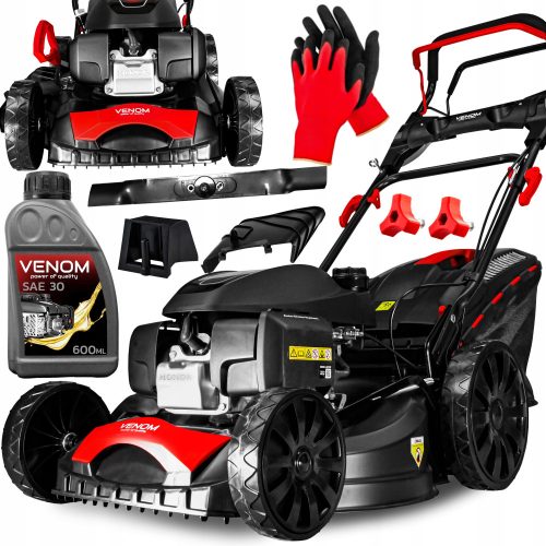  Venom benzinska kosilica s košarom, zapremine 202 cm³. košara 62 l, širina reza 51 cm