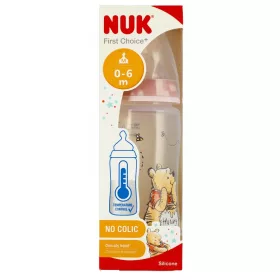   NUK Bočica 300ml First Choice 0-6m Winnie the Pooh Roza 10741022