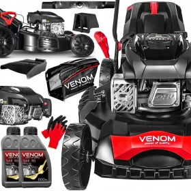    Venom LMS56-224 II 62L benzinska kosilica s košarom + 2 druga proizvoda