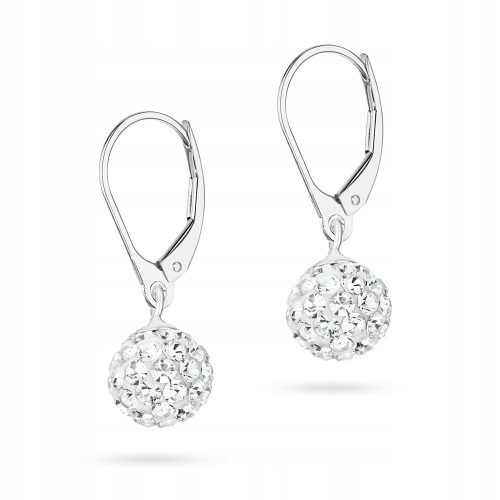 Srebrne naušnice od 925 srebra s Swarovski kristalima