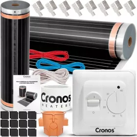   CRONOS INFRACRVENA GRIJAĆA FOLIJA IR MAT SA TERMOSTATOM 140W/m2 6m2