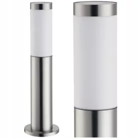 Lampa za vrt SuperLED E27, visoka 45 cm, srebrna