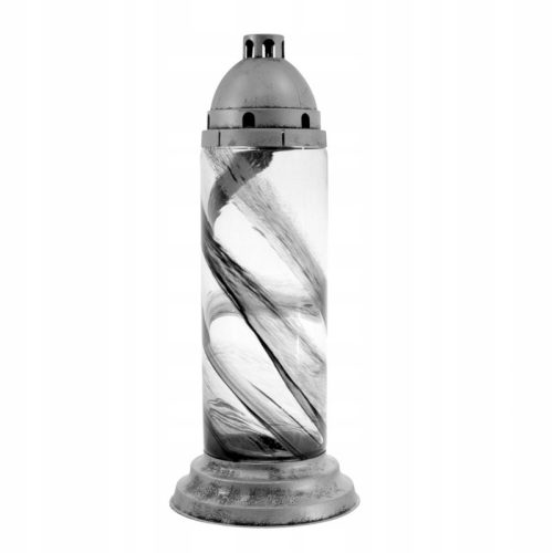 Zlatni Znicz 7116 - crni alabaster - srebro 42,5 cm