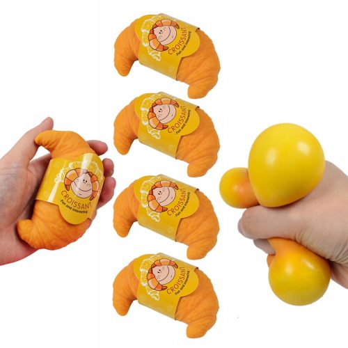 GNIOTEK PJENASTI KROASAN ANTI-STRES MEKSIČKI SENSO PRANK ŠALA
