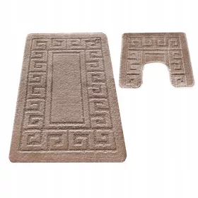 Set kupaonskih prostirki MONTANA Ethnic bež