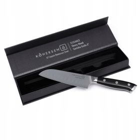 NOŽ SANTOKU KOHERSEN ELEGANCE EBONY WOOD 12,7cm