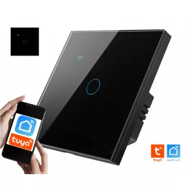   Inteligentni WiFi prekidač za svjetlo crne boje - Tuya Smart FI60