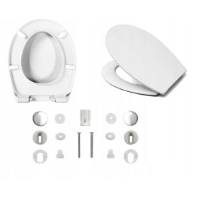   WC školjka od bijelog duroplasta Victoria Roca s funkcijom sporog zatvaranja