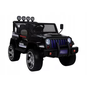    AUTO NA AKUMULATOR VELIKI DŽIP ZA DJECU 4x4 180 W Koža Mekani kotači