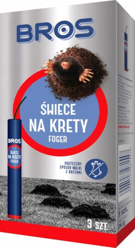 BROS odstranjivač krtica + DABSTER.PL JEDNOKRATNE HDPE RUKAVICE 2 kom.