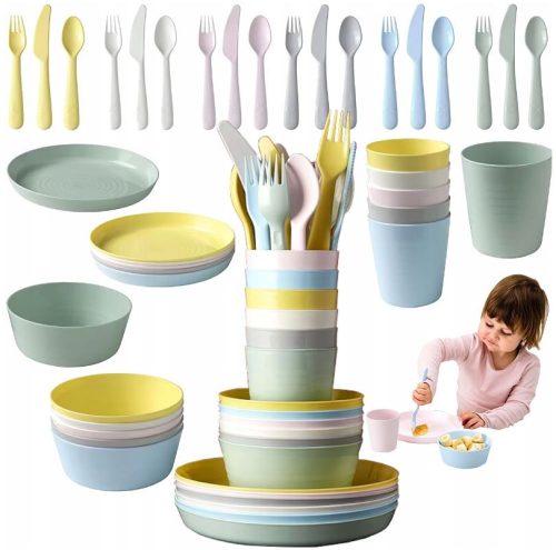  Ikea plastični set posuđa