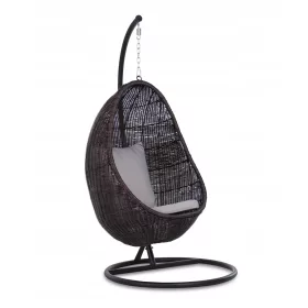  Vrtna viseća stolica - Samostojeća viseća fotelja Corciano, 123 cm, 120 kg