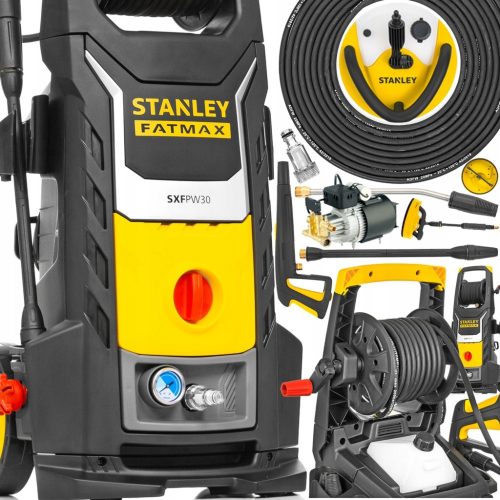 Stanley Profesionalni Visokotlačni Perilica 260 bara 3000 W + Četka za Terasu

Stanley Fatmax 30 je visokotlačna perilica namijenjena za pranje pod visokim tlakom koristeći hladnu vodu pod maksimalnim
