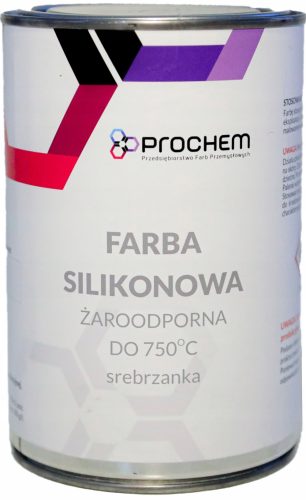 SILIKONSKA BOJA ZA VISOKE TEMPERATURE DO 750°C
