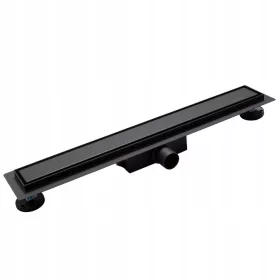   Balneo Duplex Next Black linearni odvod 90 cm + Ikam brtvena podloga 9280581031