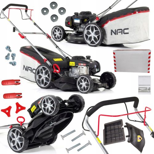 Benzinska, dizel kosilica - NAC LS46-500E-HSS-JR benzinska kosilica za travu 140 cm³ 46 cm