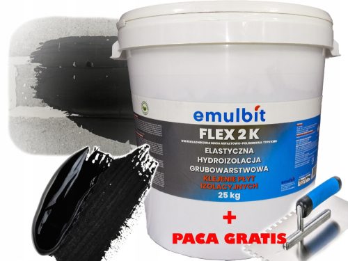 EMULBIT FLEX 2K KMB VODOOTPORNA IZOLACIJA ZA TEMELJE 25 KG