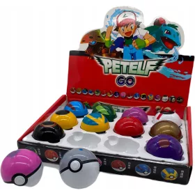  POKEMON 12 POKEBALL KOM + 12 FIGURICA
