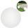 Vrtne svjetiljke Kugla LED Eko-Light Fi300, bijela, 30 cm