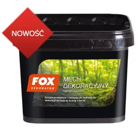 ŽBUKA FOX DEKORATOR DEKORATIVNA MAHOVINA 5 kg