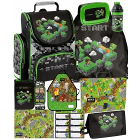 Tornister školski set Minecraft 10u1