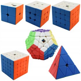   SET kockica 2x2 + 3x3 + 4x4 + 5x5 + piramida + Megaminx BRZO + BESPLATNO