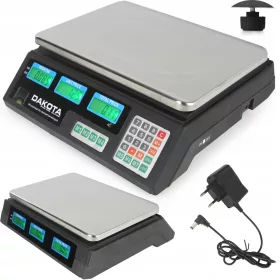 Elektronička trgovinska vaga LCD 40kg/2g