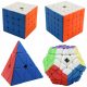 Brzi set kockica 4x4 + 5x5 + piramida + Megaminx + dodatna kockica