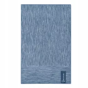   Ručnik za saunu od egipatske pamuka 100x180 cm, plava boja, ultra mekana tehnologija
